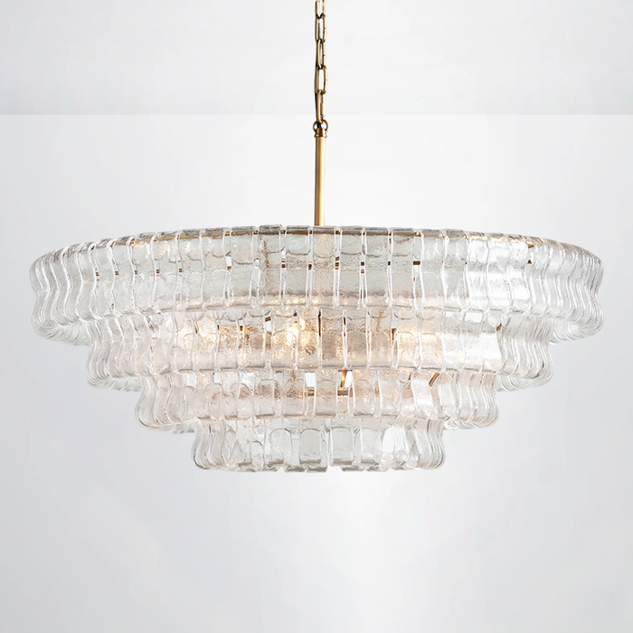 Amori 4/5-Tier Glass Round Chandelier