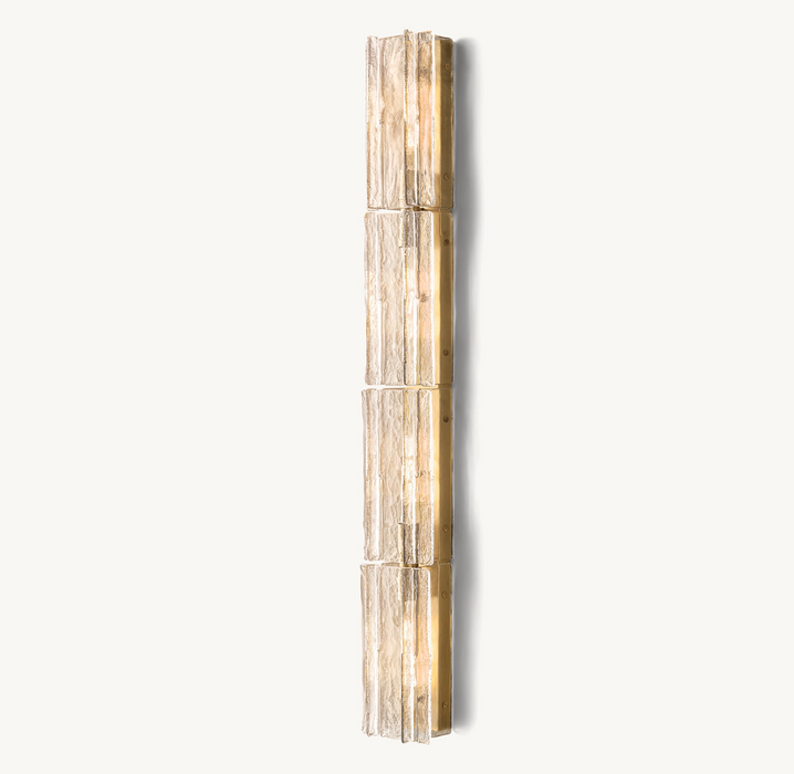Cattica Clear Glass Grand Sconce