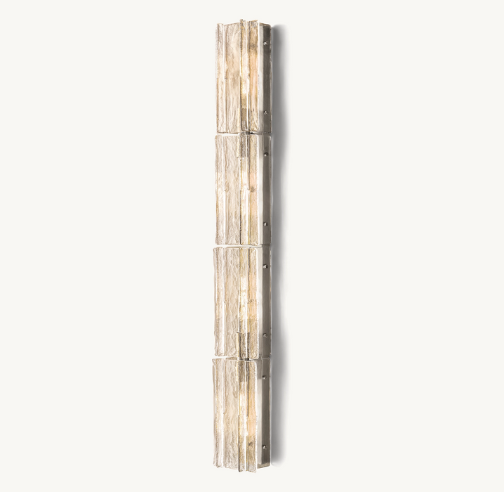 Cattica Clear Glass Grand Sconce