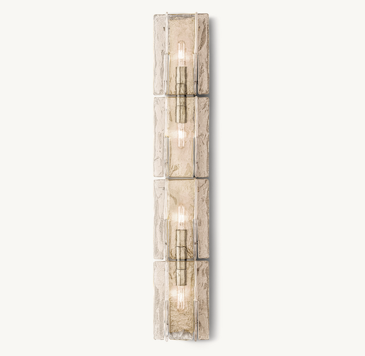 Cattica Clear Glass Grand Sconce