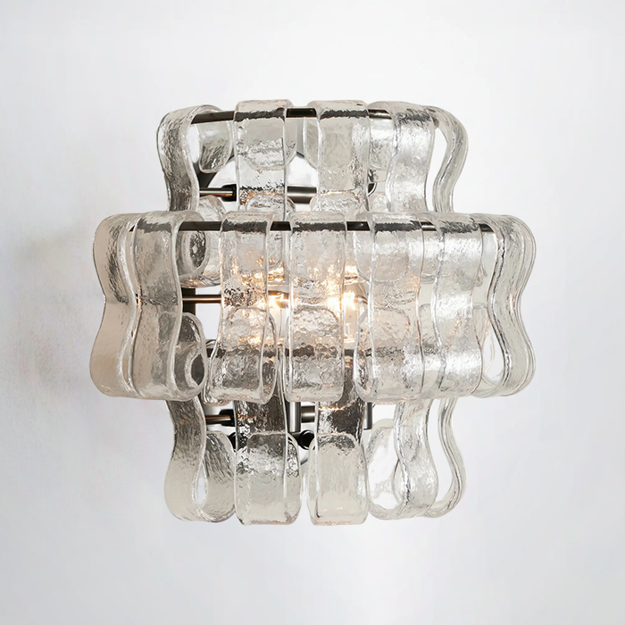 Amori Glass Wall Sconce 12"