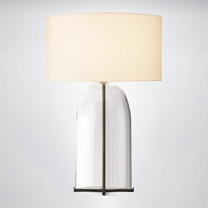 Bleom Clear Glass Table Lamp