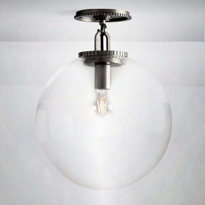 Sobath Globe Flush Mount