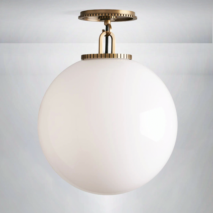 Sobath Globe Flush Mount