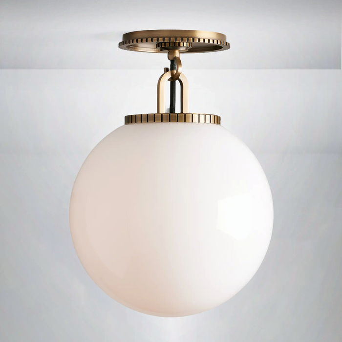 Sobath Globe Flush Mount