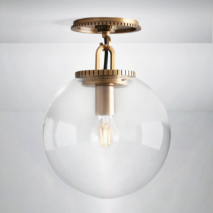 Sobath Globe Flush Mount