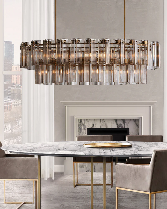 Velsie Oval Chandelier 51''63''72''