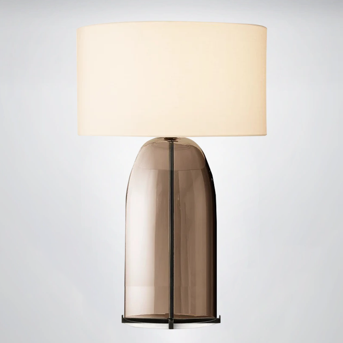 Bleom Amber Glass Table Lamp