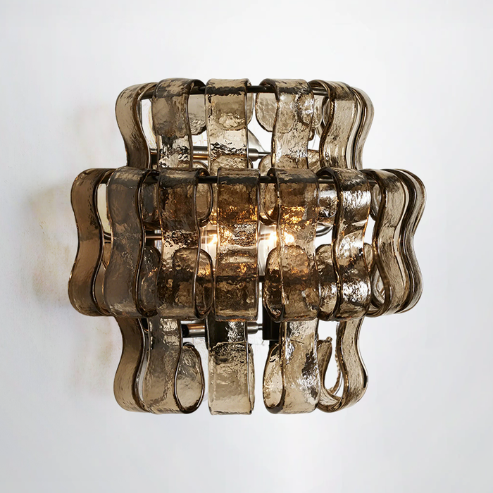 Amori Glass Wall Sconce 12"
