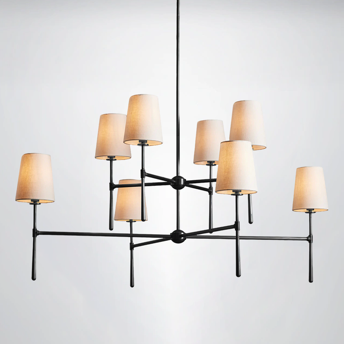 Araces 2-Tier Round Chandelier