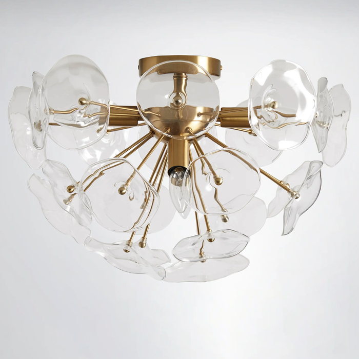 Naxi Glass Flush Mount