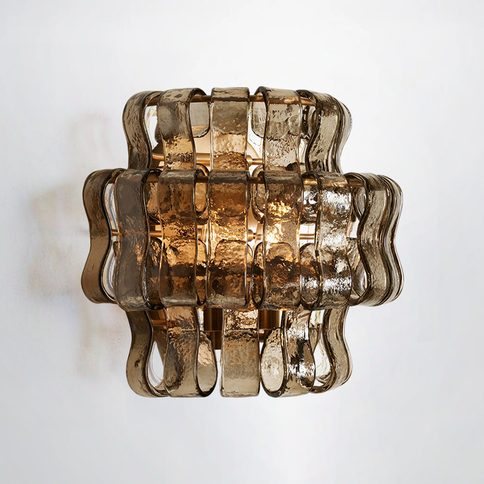 Amori Glass Wall Sconce 12"