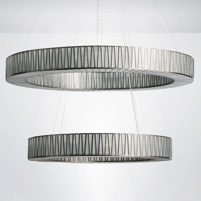 Rioest 2-Tier Round Chandelier