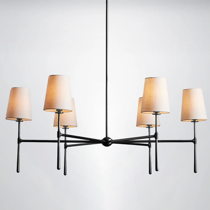 Araces Round Chandelier 4/6 Light
