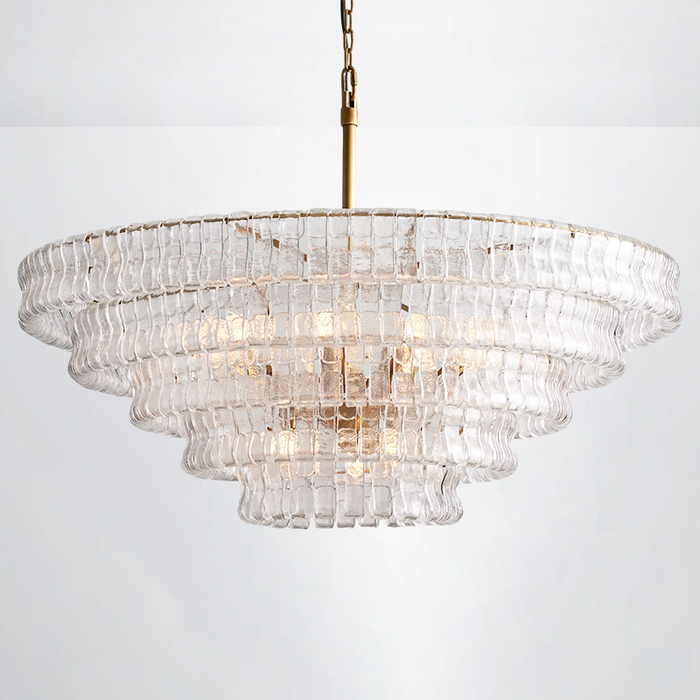Amori 4/5-Tier Glass Round Chandelier