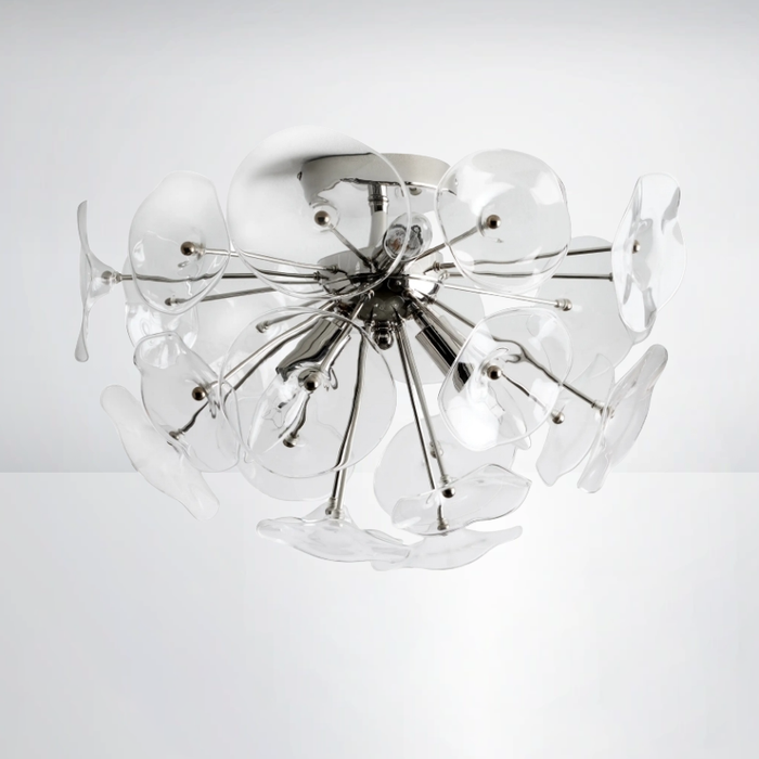 Naxi Glass Flush Mount