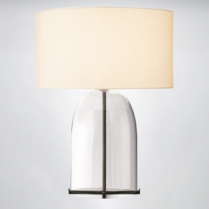 Bleom Clear Glass Table Lamp
