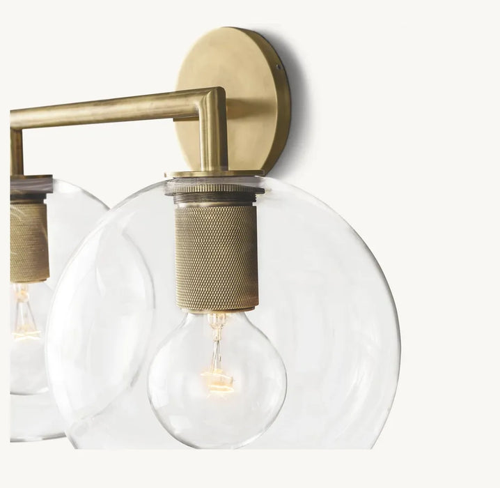 Utilitaire Globe Double Wall Sconce