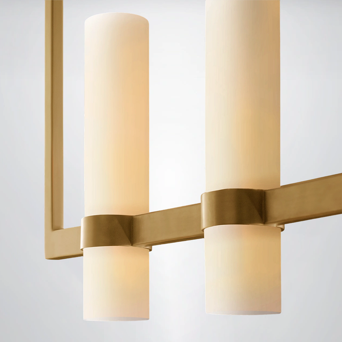 Vella Linear Glass Chandelier