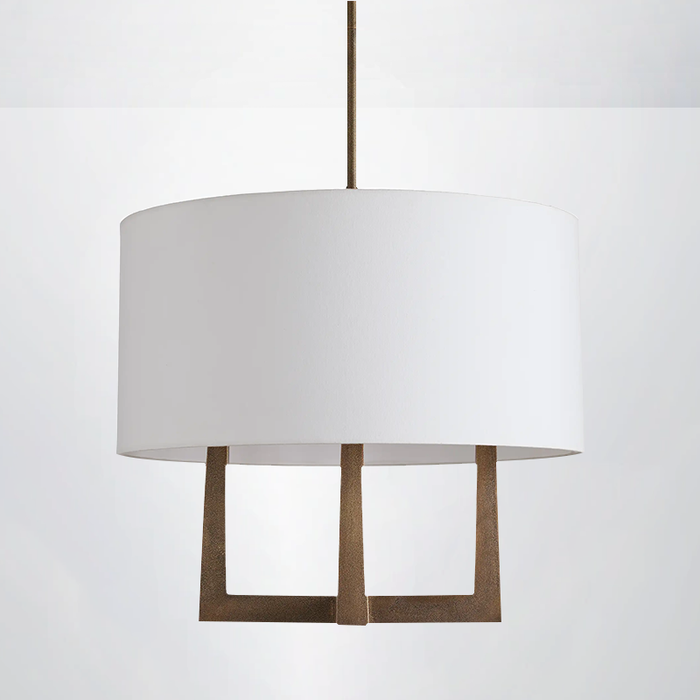Emmet Shaded Chandelier 24"