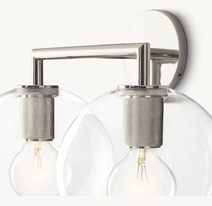 Utilitaire Globe Double Wall Sconce