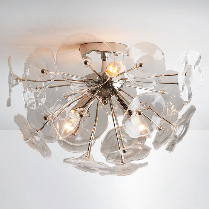 Naxi Glass Flush Mount