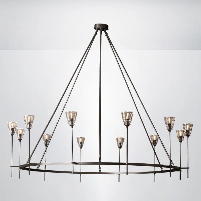Torica Round Chandelier 70"