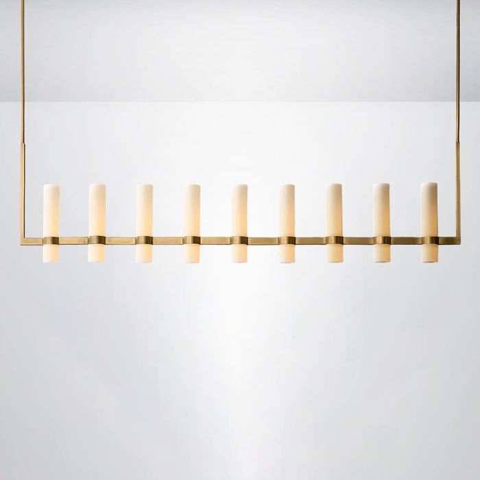 Vella Linear Glass Chandelier