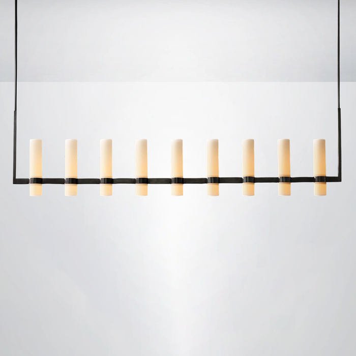Vella Linear Glass Chandelier