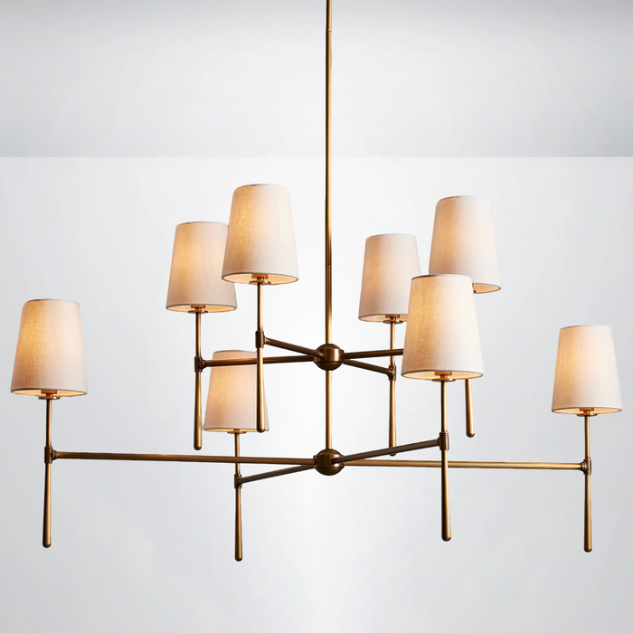 Araces 2-Tier Round Chandelier