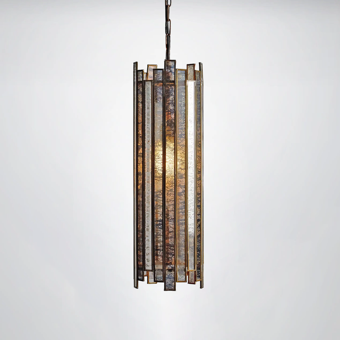 Artistic Glass Lailar Pendant Light