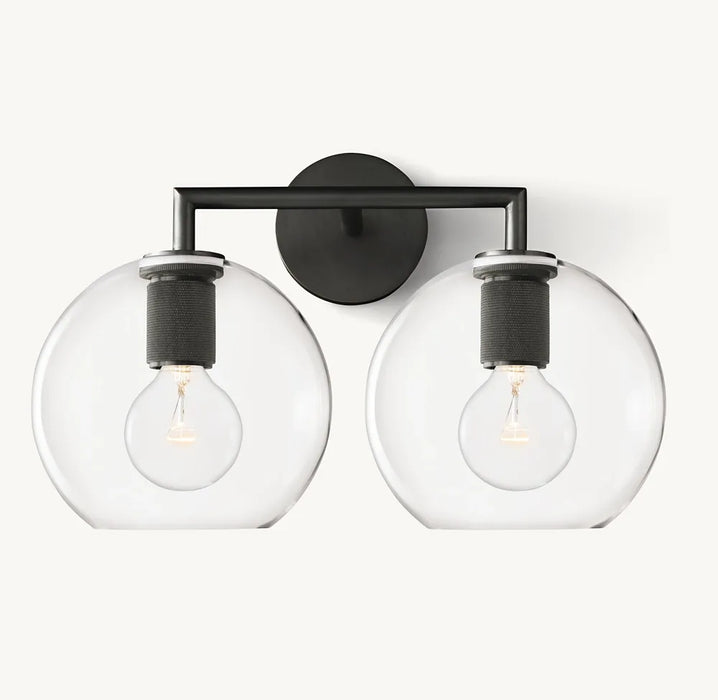 Utilitaire Globe Double Wall Sconce