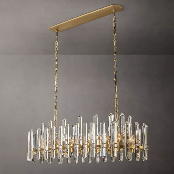 Wigail Prism Linear Chandelier 54"