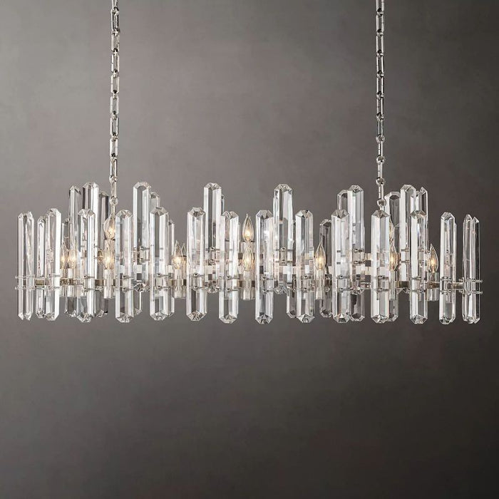 Wigail Prism Linear Chandelier 54"