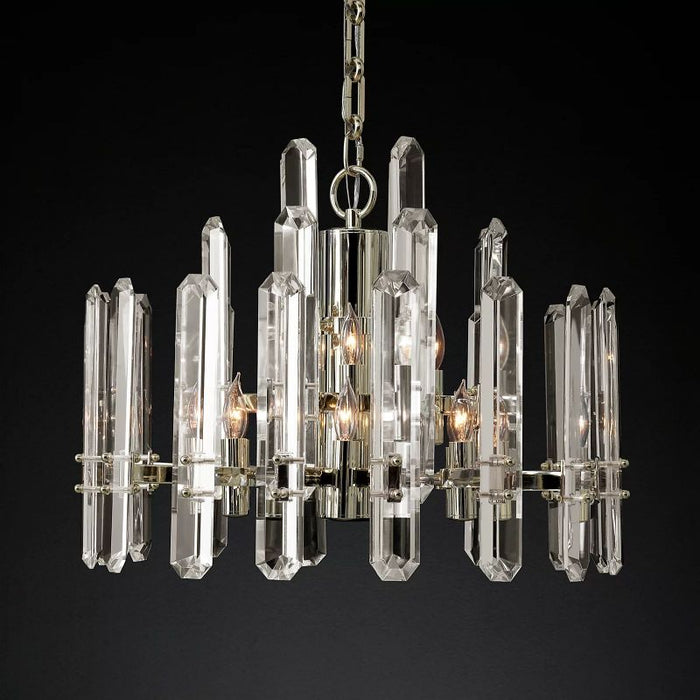 Wigail Prism Round Chandelier 24"