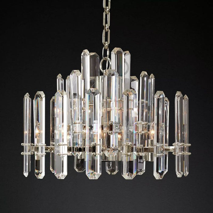 Wigail Prism Round Chandelier 24"