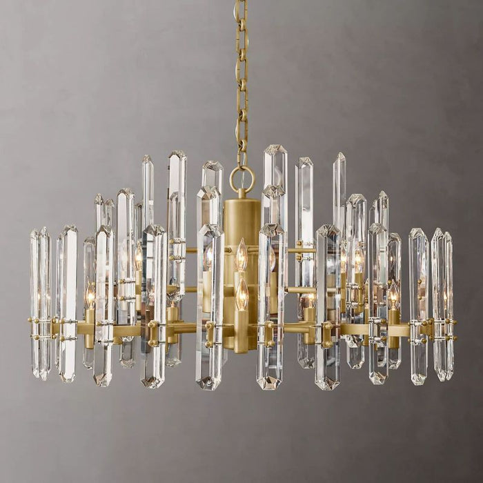 Wigail Prism Round Chandelier 36"