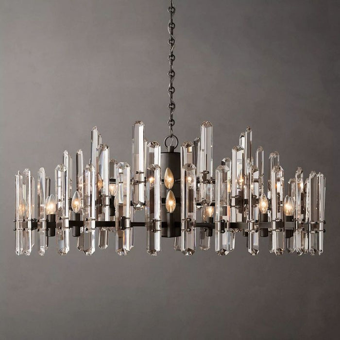 Wigail Prism Round Chandelier 48"