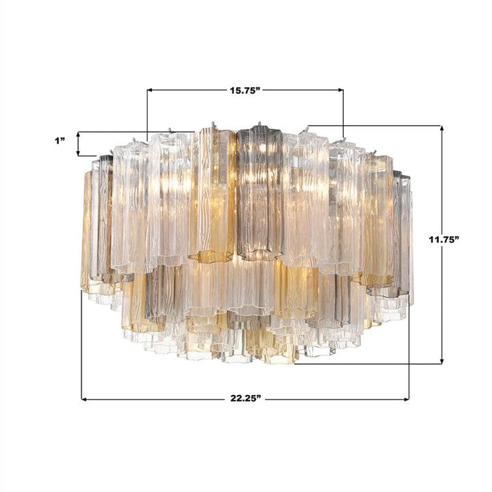 Addies 7 Lights Flush Mount