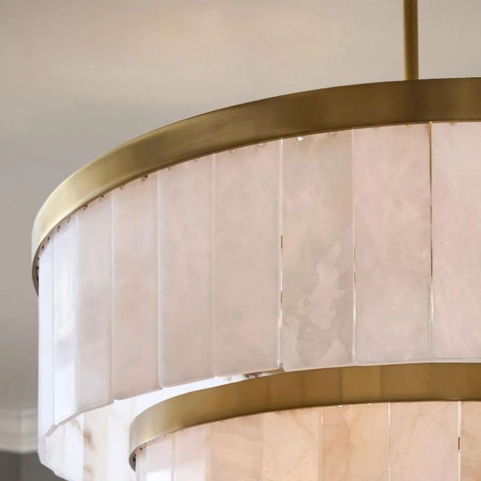 Alabaster 3 Tier Chandelier