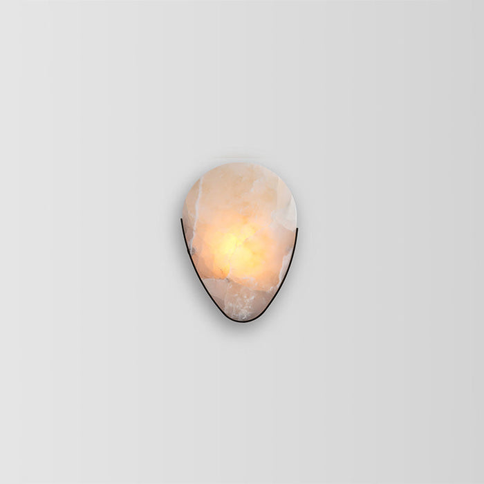 Alabaster V Wall Sconce