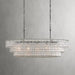 Amor Glass Oval Chandelier 54"W/65"W - thebelacan