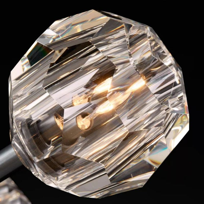 Kalle Clear Cristal  Glass Rod Pendant