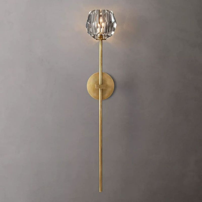 Kalle Clear Crystal Grand Wall Sconce