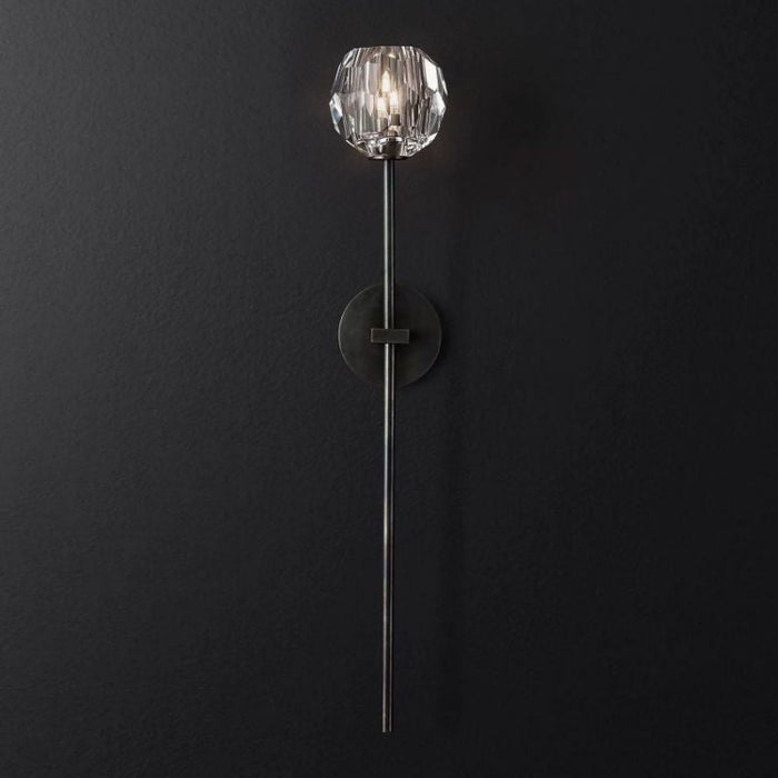 Kalle Clear Crystal Grand Wall Sconce