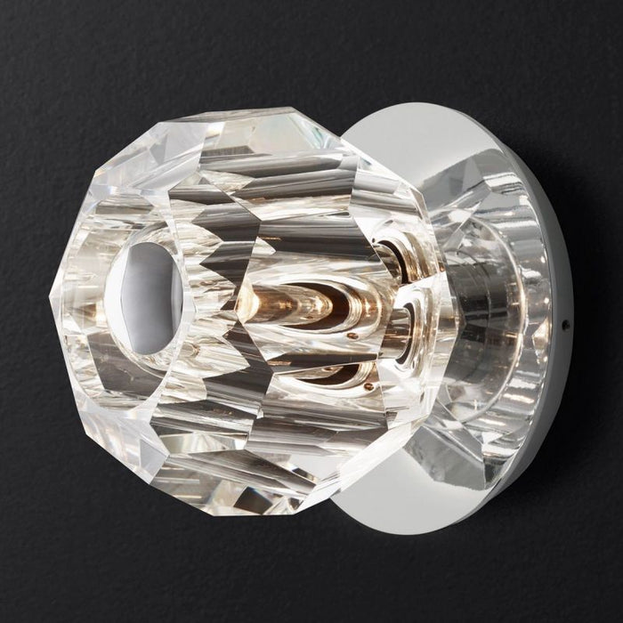 Kalle Clear Glass Tiny Wall Sconce