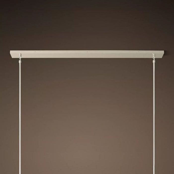 Kalle Cristal Linear Chandelier 60"(Smoke)