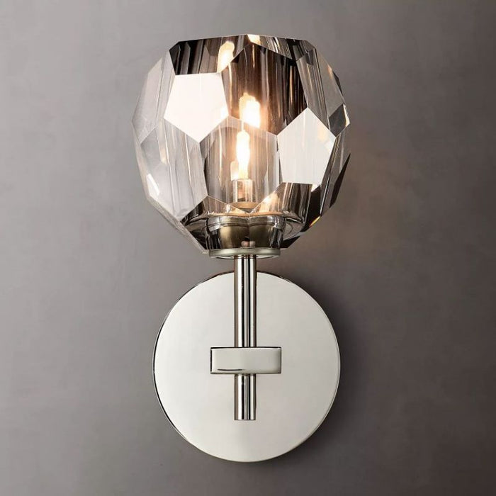 Kalle Smoke Glass Sconce