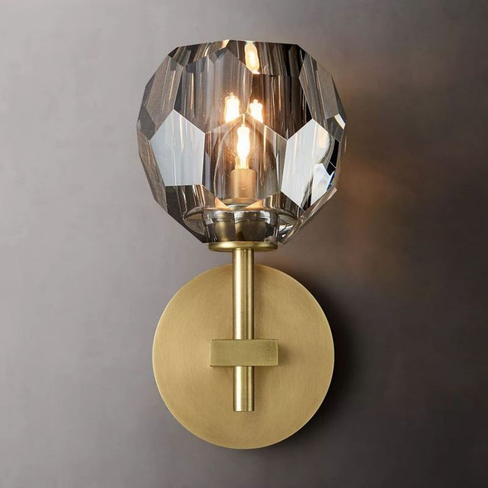 Kalle Smoke Glass Sconce