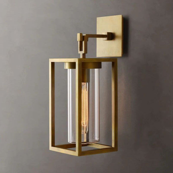 Petrus Square Outdoor Sconce For Bedroom
